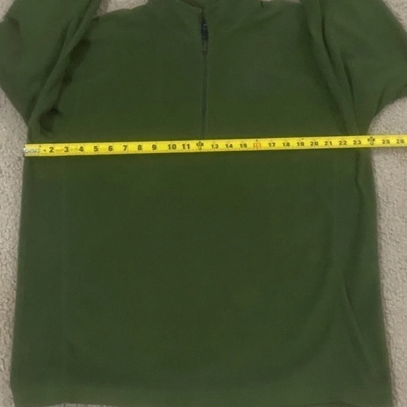 The North Face Men’s XL Green Half Zip Fleece Pullover - Picture 7 of 9
